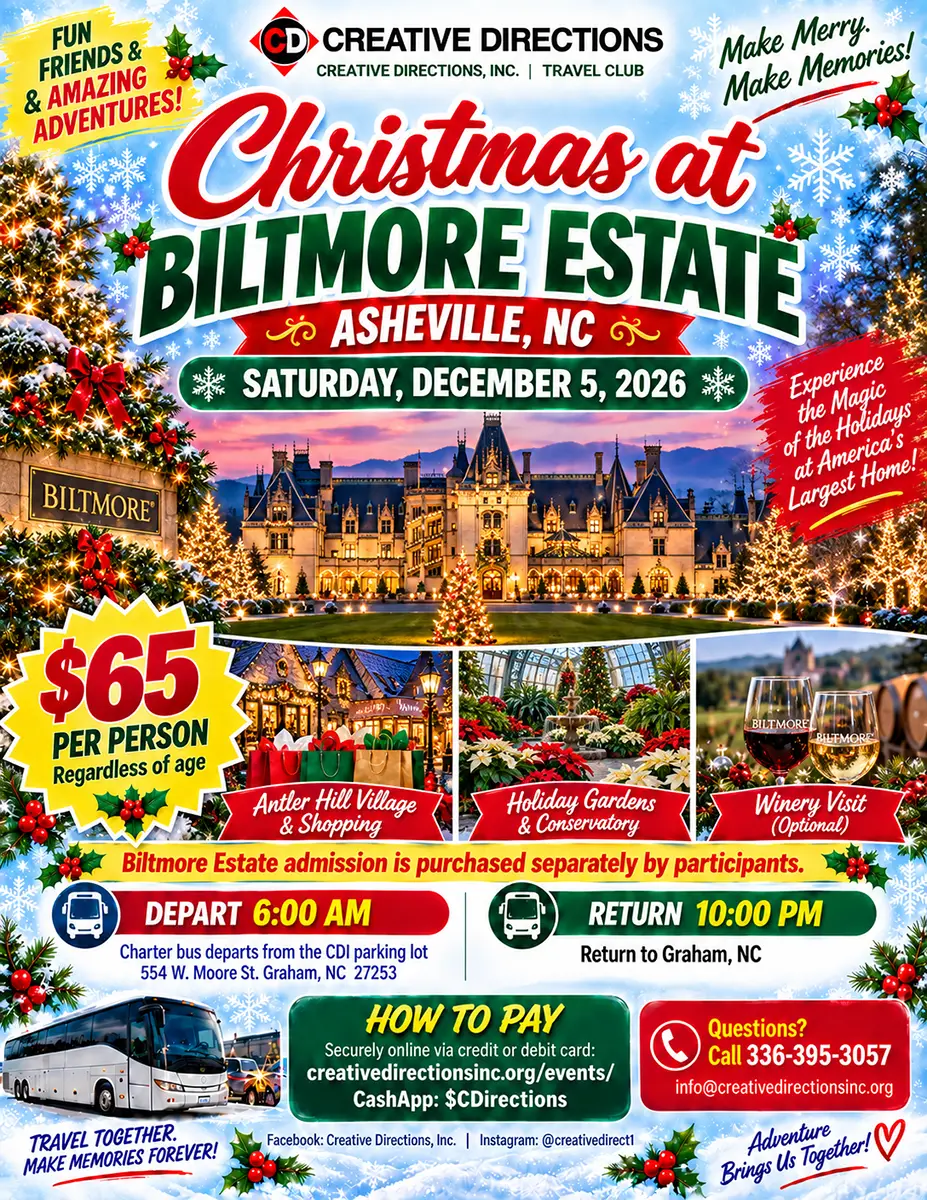 Christmas at Biltmore Estate with Creative Directions